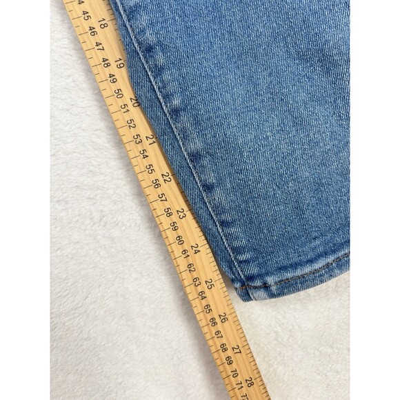 Madewell 10" High-Rise Skinny Crop Jeans Women's 28 Blue Denim Light Wash - Picture 8 of 9